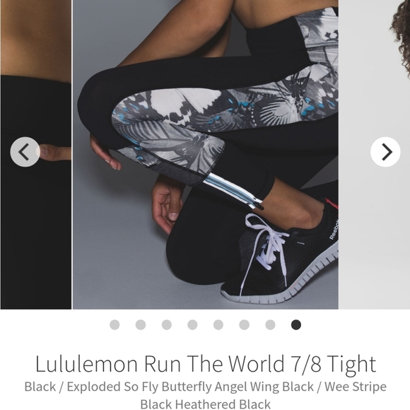 Lululemon Run The World 7/8 Tight - Picture 7 of 8